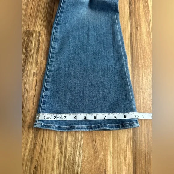 Frame Denim High Rise Women's Double Stitch Detail Flare Jeans-Merced-Size 29 - Picture 9 of 11